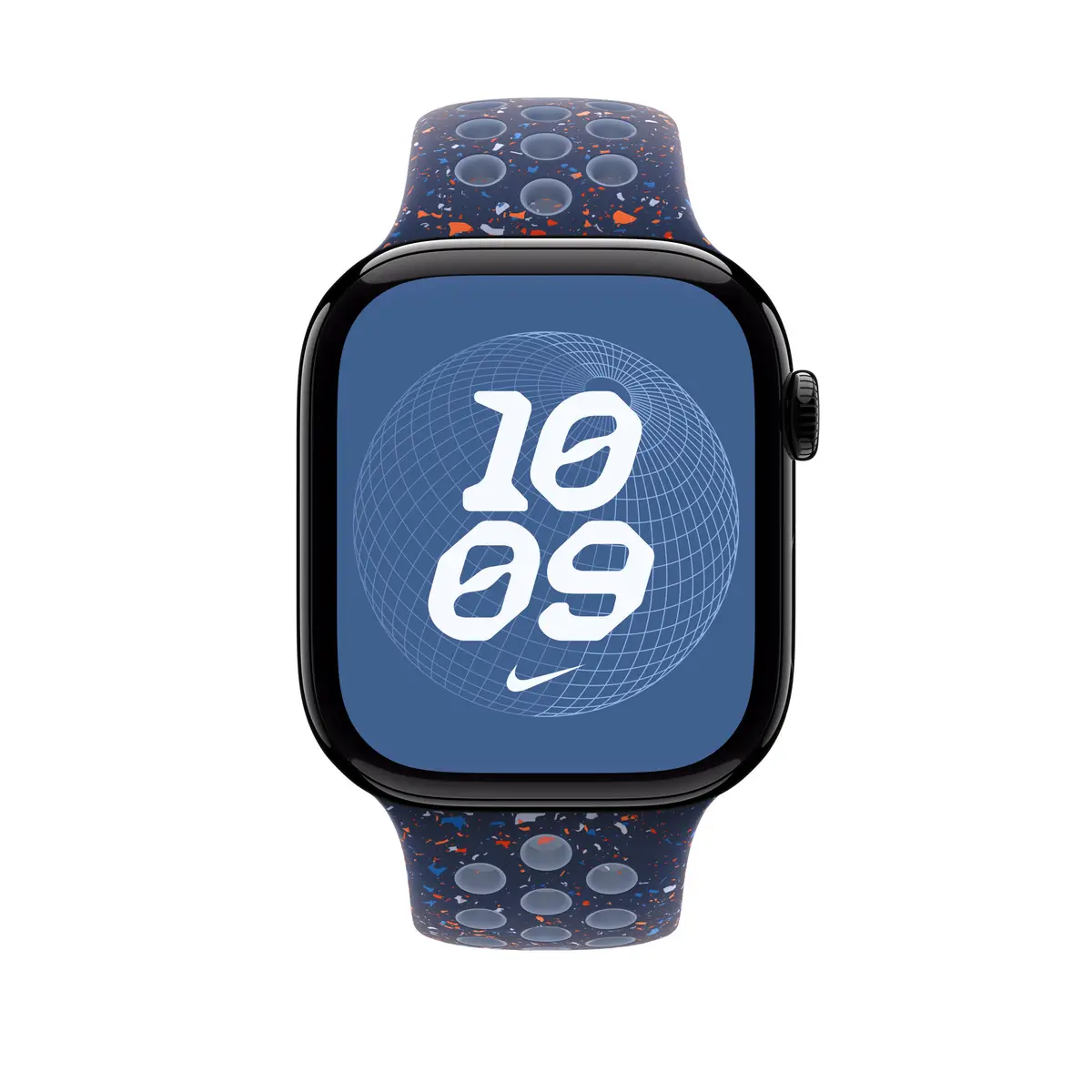 Apple 46mm Blue Ribbon Nike Sport Band S/M