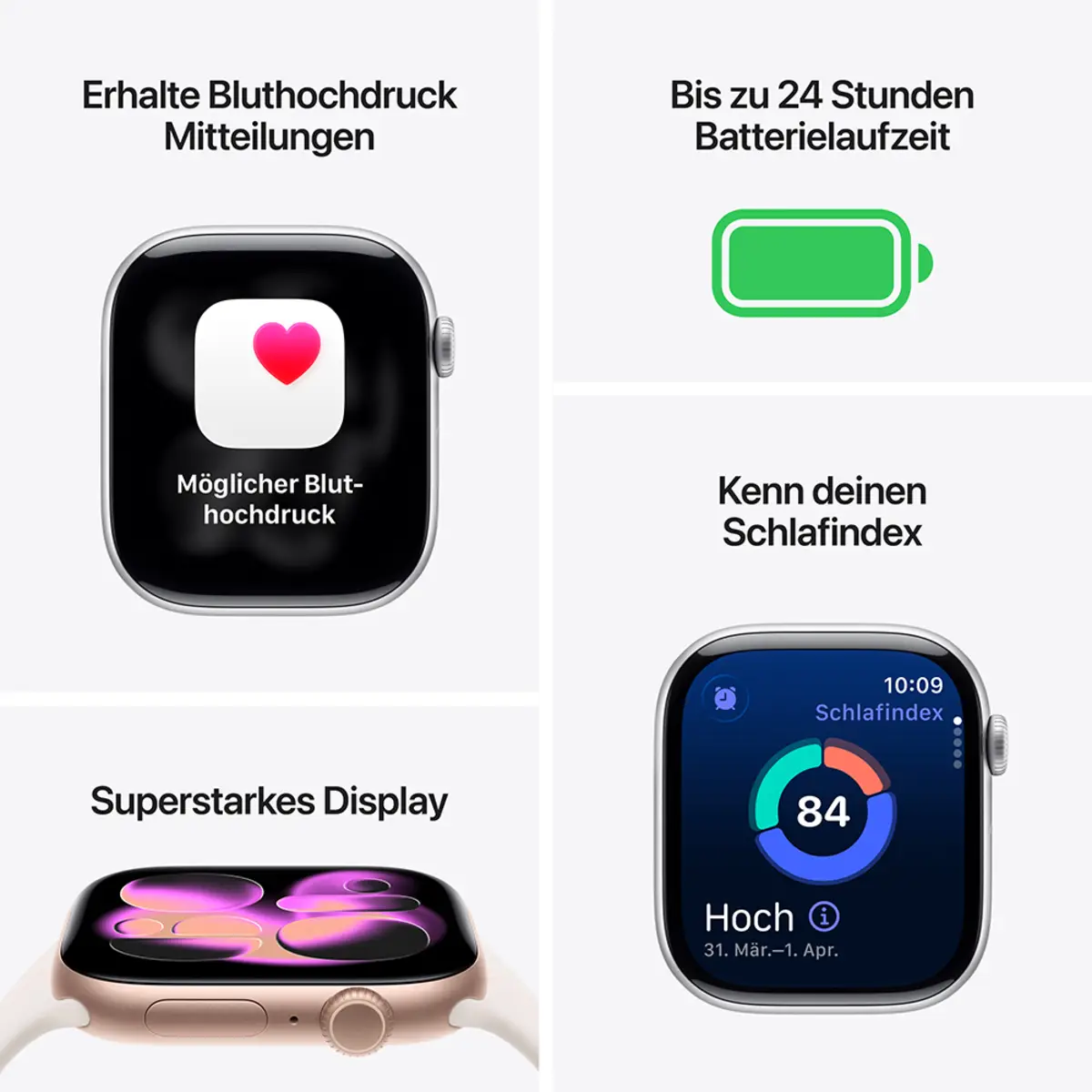 Apple Watch Series 11 GPS + Cellular 46mm Jet Black Aluminium Case with Black Sport Band M/L
