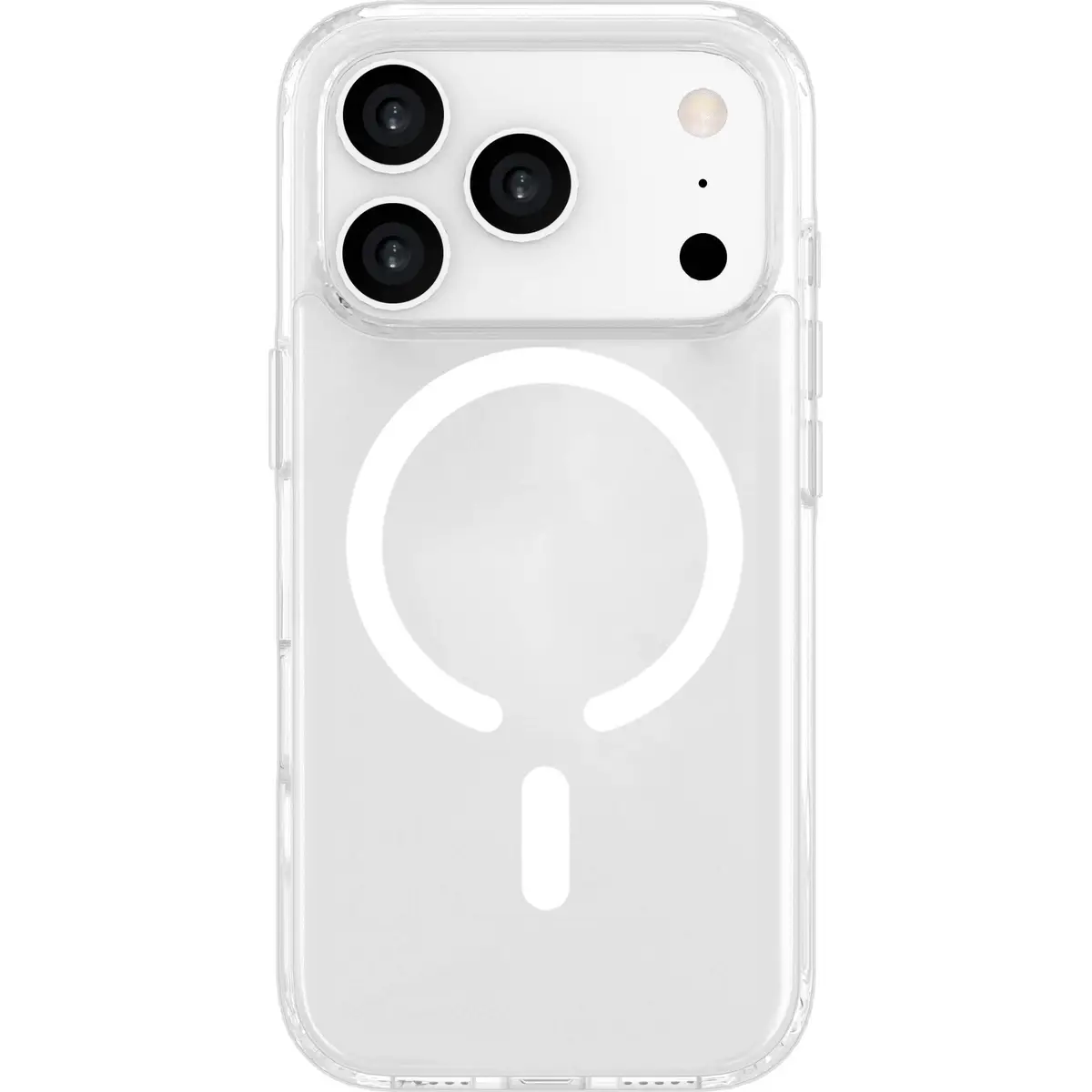 eSTUFF iPhone 17 Pro INFINITE OSLO Magnetic Hybrid Cover - Transparent