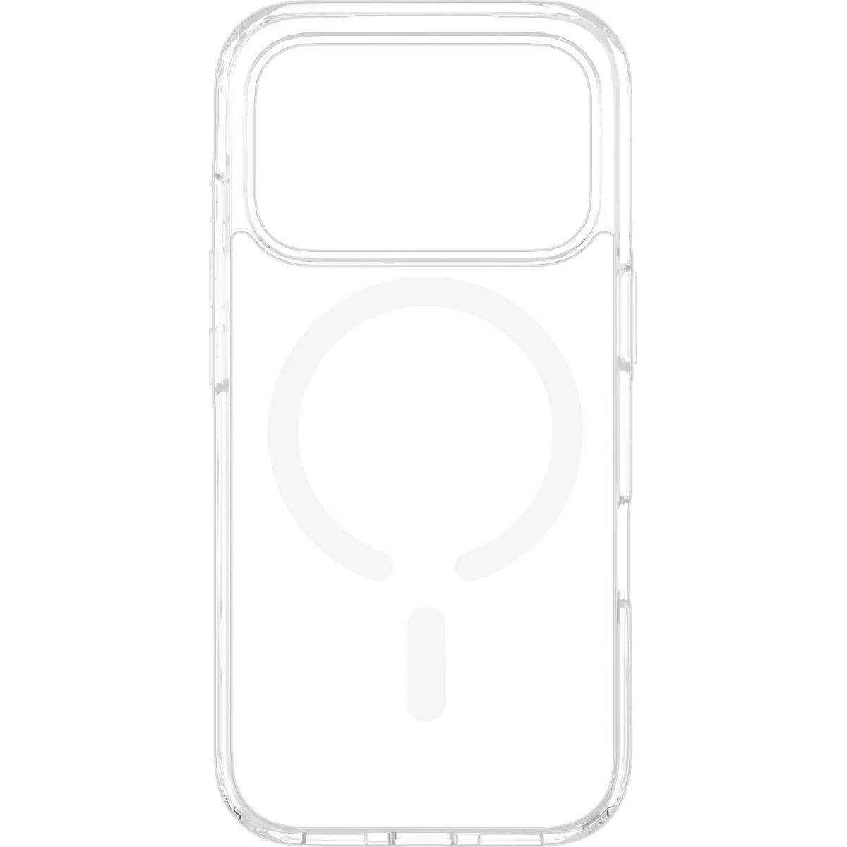 eSTUFF iPhone 17 Pro INFINITE OSLO Magnetic Hybrid Cover - Transparent