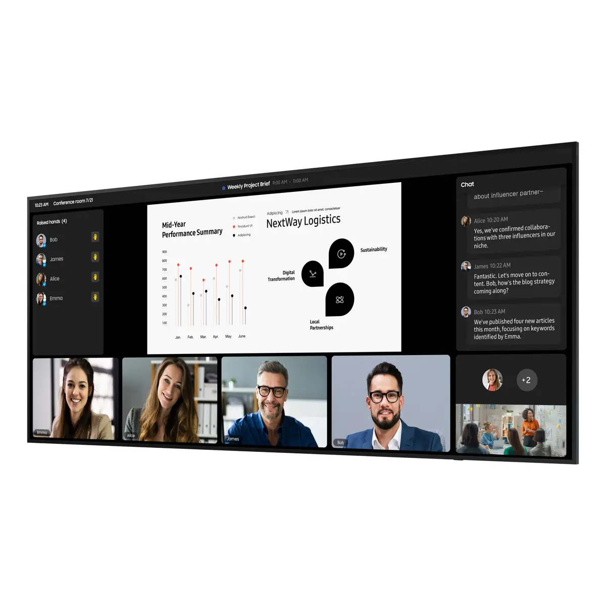 ProLite LH10551UWS-B1AG 265,9 cm 104,7"LCD-Display mit LED-Hintergrundbeleuchtung Digital Signage 5K UHD (2160p) 5120x2160 21:9 1200:1 500 cd/m² 8 ms Schwarz