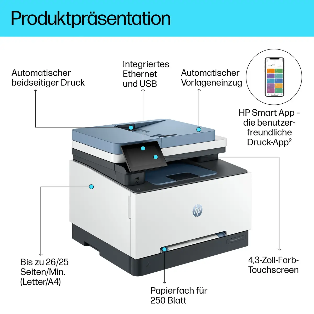 Color LaserJet Pro MFP 3302fdng Multifun