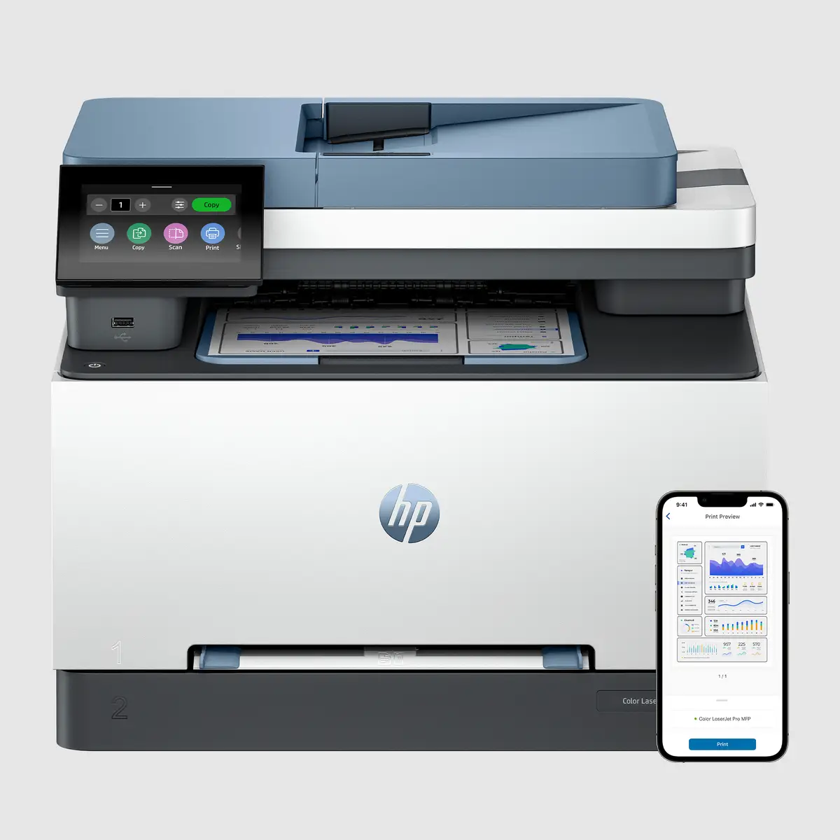 Color LaserJet Pro MFP 3302fdng Multifun