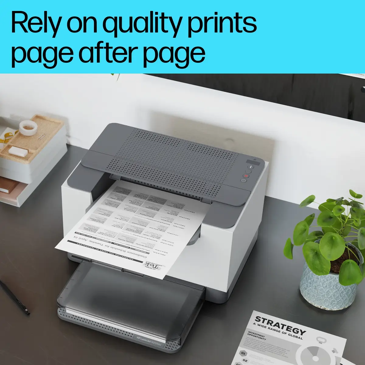 HP LaserJet M207dw Drucker s/w Duplex Laser A4/Legal 600 x 600 dpi bis zu 27 Seiten/Min. Kapazität: 150 Blätter USB 2.0 LAN Wi-Fi(n)