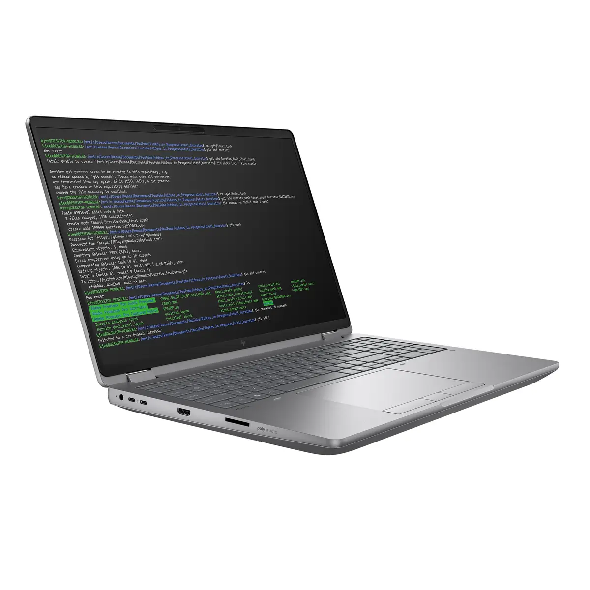 HP ZBook Fury 16 G1i Mobile Workstation Intel Core Ultra 9 285HX 64GB 1000GB SSD 3840x2400 Pixel 40,6cm (16") VGA RTX PRO 3000 Blackwell WLAN Bluetooth Tastatur: Deutsch W11P