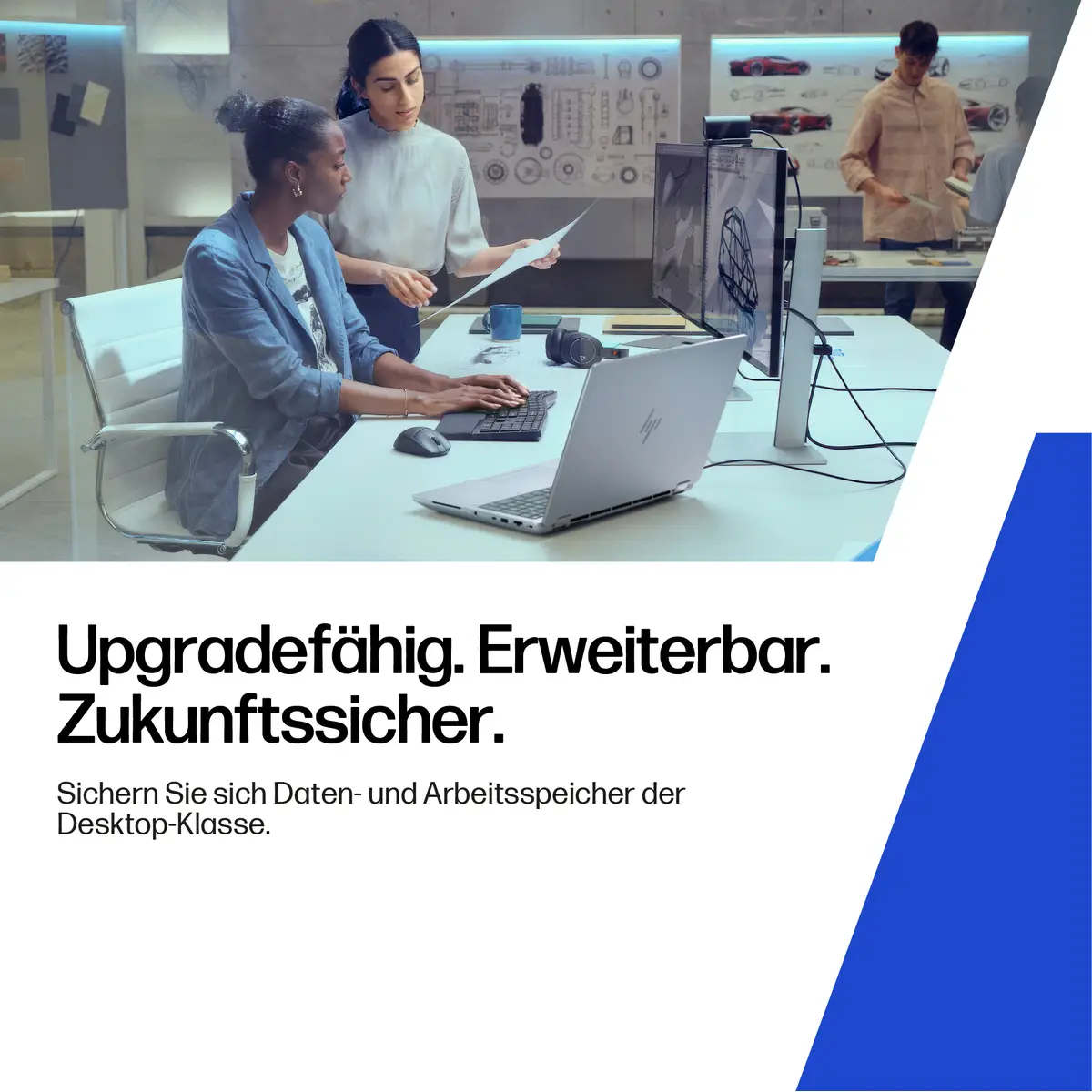 HP ZBook Fury G1i Mobile Workstation Intel Core Ultra 7 265HX 32GB 1000GB SSD 2560x1600 Pixel 45,7cm (18") VGA RTX PRO 3000 Blackwell WLAN Bluetooth Tastatur: Deutsch W11P