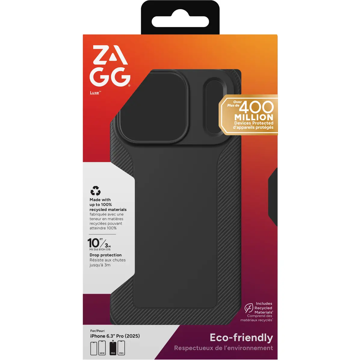 Luxe Cover Apple iPhone 17 Pro Black