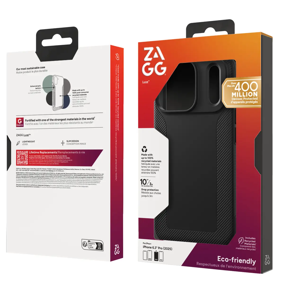 Luxe Cover Apple iPhone 17 Pro Black