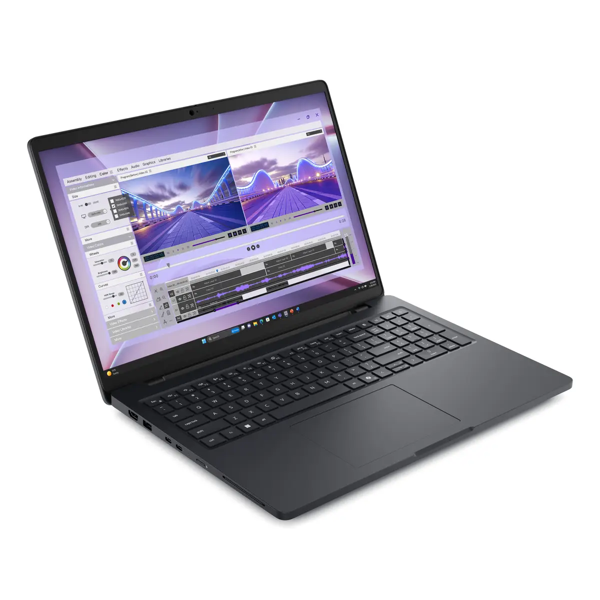 Dell Pro Max 16 MC16250 U7-265H 2,2GHz Win 11 Pro RTX PRO 2000 Blackwell 32GB 1TB SSD SED NVMe Performance 40,646cm 16" 1920x1200 FHD Plus Wi-Fi 7 5G NR Magnetite BTS mit 3 Jahre Basis Vor-Ort
