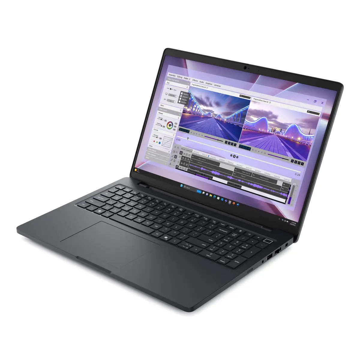 Dell Pro Max 16 MC16250 U7-265H 2,2GHz Win 11 Pro RTX PRO 2000 Blackwell 32GB 1TB SSD SED NVMe Performance 40,646cm 16" 1920x1200 FHD Plus Wi-Fi 7 5G NR Magnetite BTS mit 3 Jahre Basis Vor-Ort