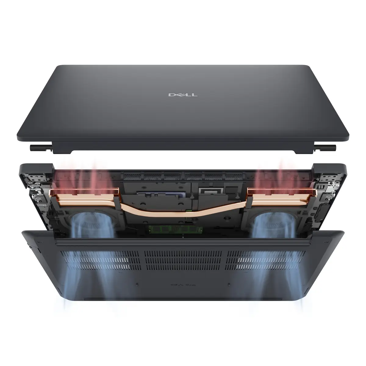 Dell Pro Max 16 MC16250 U7-265H 2,2GHz Win 11 Pro RTX PRO 2000 Blackwell 32GB 1TB SSD SED NVMe Performance 40,646cm 16" 1920x1200 FHD Plus Wi-Fi 7 5G NR Magnetite BTS mit 3 Jahre Basis Vor-Ort