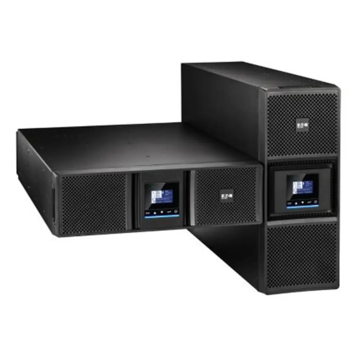Eaton 9SX Gen2 9SX11KIRT4UG2USV Rack einbaufähig Wechselstrom 200/208/220/230/240/250 V 11000 Watt 11000 VA 1-phasig 7 Ah RS-232 USB Ausgangsanschlüsse: 13 PFC 4U 48,3cm 19" Schwarz
