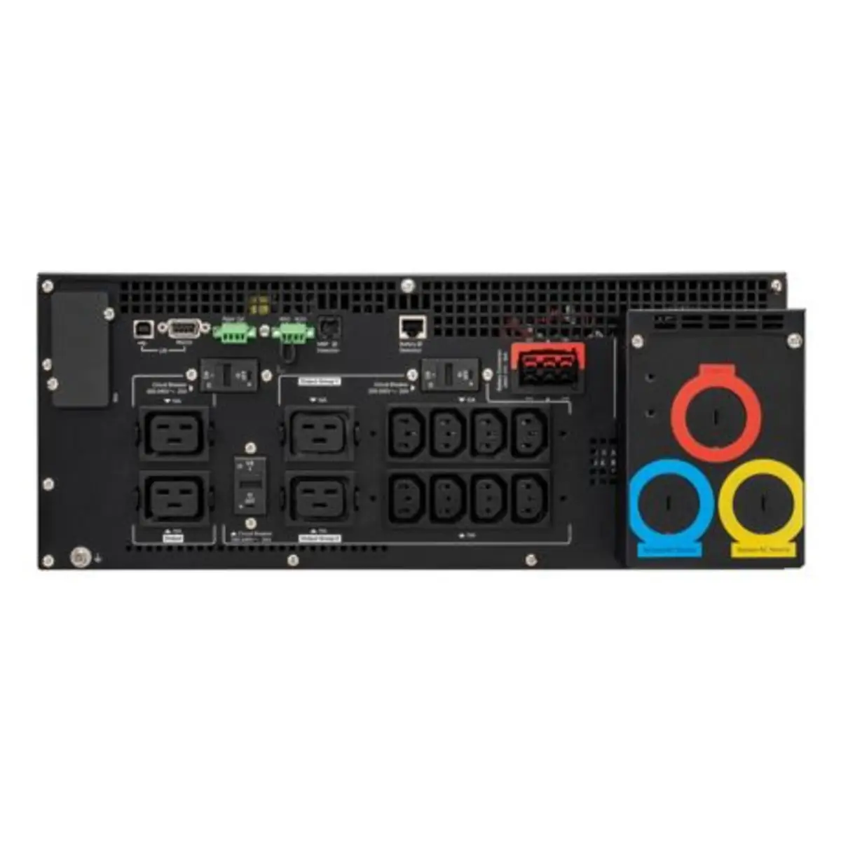 Eaton 9SX Gen2 9SX11KIRT4UG2USV Rack einbaufähig Wechselstrom 200/208/220/230/240/250 V 11000 Watt 11000 VA 1-phasig 7 Ah RS-232 USB Ausgangsanschlüsse: 13 PFC 4U 48,3cm 19" Schwarz
