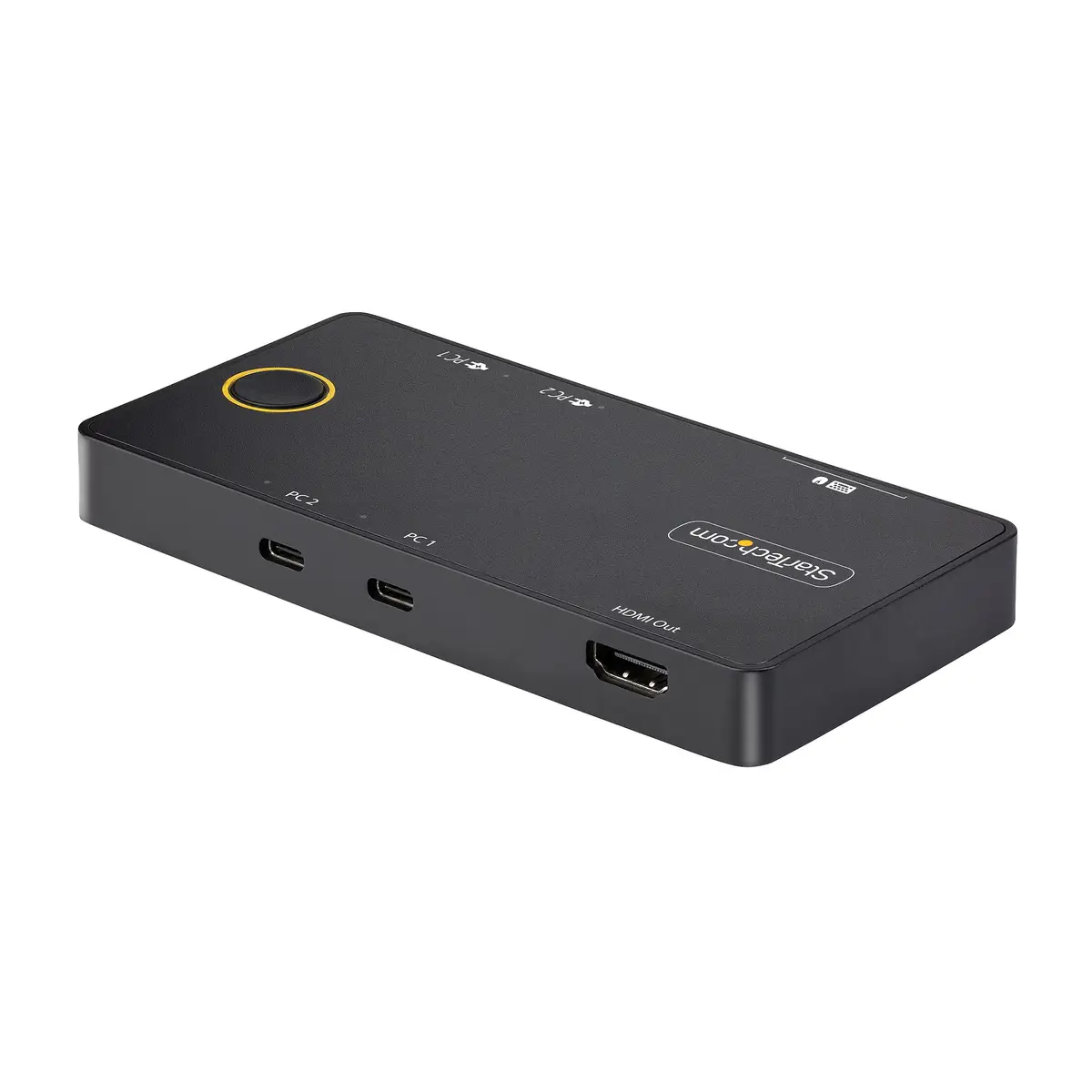 2-Port USB-C KVM Switch, Single-4K 60Hz HDMI Monitor, Dual-100W Power Delivery Pass-through Ports