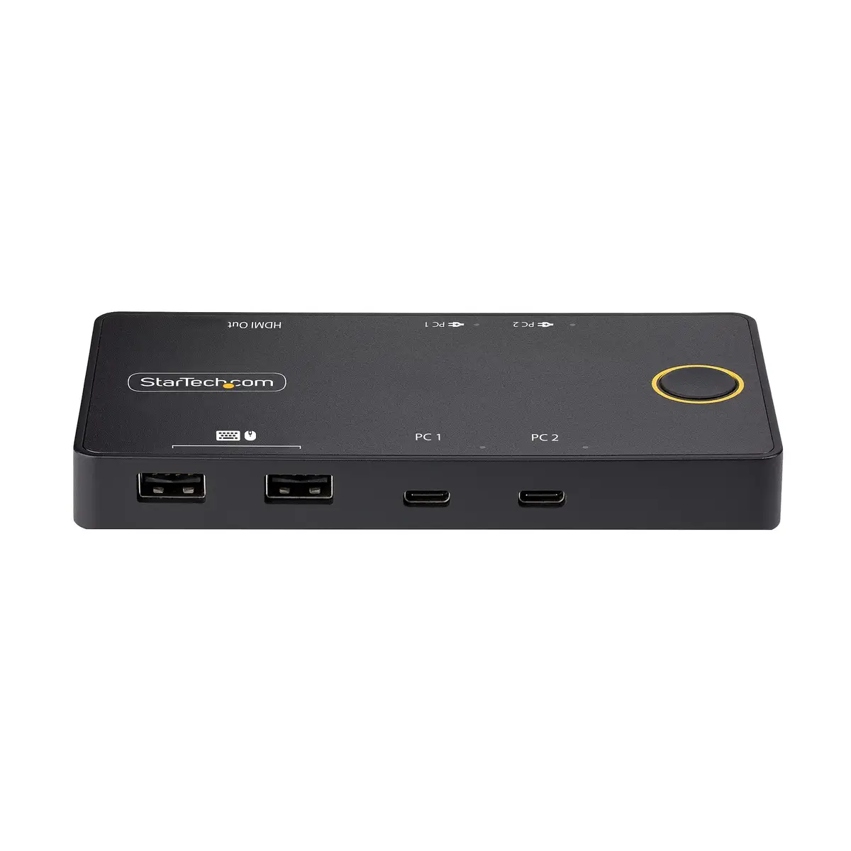 2-Port USB-C KVM Switch, Single-4K 60Hz HDMI Monitor, Dual-100W Power Delivery Pass-through Ports