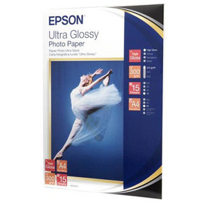 PhotoPaper Ultragloss A4 300g/qm 15Sheet for Inkjet