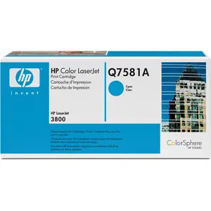 Toner Q7581A ca. 6000 Seiten cyan Toner Q7581A ca. 6000 Seiten cyan