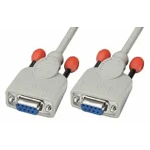 cable Nullmodem D-Sub 9pol socket/socket 2m cable Nullmodem D-Sub 9pol socket/socket 2m