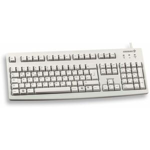 Tastatur G83-6105 USB grau Tastatur-Layout Deutsch