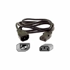 Jumper Power Cord Stromkabel IEC320 C14/IEC320 C15 Stecker/Buchse 250 VAC Jumper Power Cord Stromkabel IEC320 C14/IEC320 C15 Stecker/Buchse 250 VAC