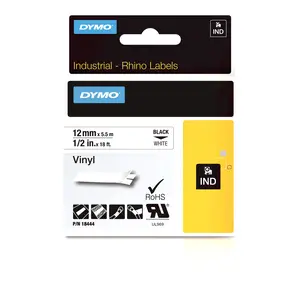 RhinoPro Vinylbands black to white 12mmx5,5m RhinoPro Vinylbands black to white 12mmx5,5m