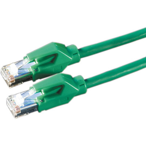 Patch cable RJ-45 S/FTP Cat6 green 3m