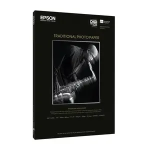 Traditional Fotopapier A3+ 25 Blatt für Epson Stylus Pro 3800/4000/4400/4450/4800/4880/7400/7450/7500/9800/9880 Traditional Fotopapier A3+ 25 Blatt für Epson Stylus Pro 3800/4000/4400/4450/4800/4880/7400/7450/7500/9800/9880