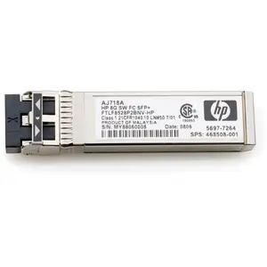 HP Optical Transceiver 8Gbit Short Wave FC SFP+ for 8Gbit Q-Series SAN Switch Family HP Optical Transceiver 8Gbit Short Wave FC SFP+ for 8Gbit Q-Series SAN Switch Family