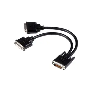 Dual adaptor DVI cable LFH 60pol. plug/2xDVI 29 PIN plug 30cm Dual adaptor DVI cable LFH 60pol. plug/2xDVI 29 PIN plug 30cm