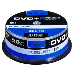 DVD+R 8,5GB 8x 25er Spindel