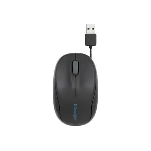 Pro Fit Retractable Mobile Mouse black USB optical Pro Fit Retractable Mobile Mouse black USB optical