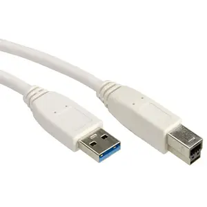 USB3.0 cable plug A/plug B white 1,8m USB3.0 cable plug A/plug B white 1,8m