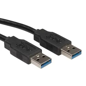USB3.0 Anschlusskabel Stecker A/Stecker A schwarz 3m USB3.0 Anschlusskabel Stecker A/Stecker A schwarz 3m
