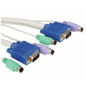Link-cable socket/socket D-Sub 9/9-pol. shielded grey 1,8m