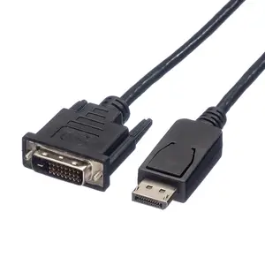 cable DVI-D (Dual Link)/DisplayPort plug/plug black 2m cable DVI-D (Dual Link)/DisplayPort plug/plug black 2m