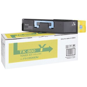 Toner TK-880Y ca. 18000 Seiten gelb