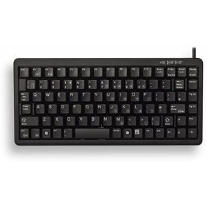 Tastatur G84-4100 PS/2/USB schwarz Tastatur-Layout US-Englisch