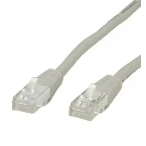 Patchkabel RJ-45 U/UTP Cat5e Grau 5m Patchkabel RJ-45 U/UTP Cat5e Grau 5m