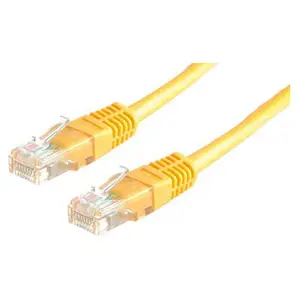 Patchkabel RJ-45 U/UTP Cat6 Gelb 2m Patchkabel RJ-45 U/UTP Cat6 Gelb 2m