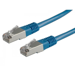 Patch cable RJ-45 S/FTP Cat6 blue 3m