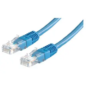 Patch cable RJ-45 U/UTP Cat5e blue 3m Patch cable RJ-45 U/UTP Cat5e blue 3m