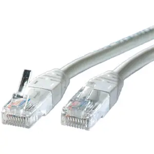 Patchkabel RJ-45 U/UTP Cat5e Grau 0,5m Patchkabel RJ-45 U/UTP Cat5e Grau 0,5m
