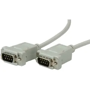 RS232 cable plug/plug D-Sub 9/9-pol. shielded grey 1,8m RS232 cable plug/plug D-Sub 9/9-pol. shielded grey 1,8m