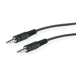 connection cable 3,5mm ST/ST black 2,0m connection cable 3,5mm ST/ST black 2,0m