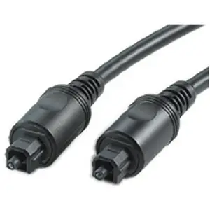 Toslink connectioncable St/St black 3m Toslink connectioncable St/St black 3m