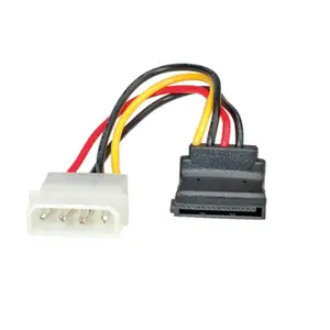 internes Adapterkabel 4 pol. HDD/SATA 0,1m internes Adapterkabel 4 pol. HDD/SATA 0,1m