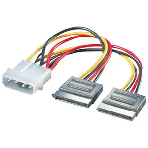 SATA Stromkabel 2xSATA 13,3 cm (5.25'') 0,3m SATA Stromkabel 2xSATA 13,3 cm (5.25'') 0,3m