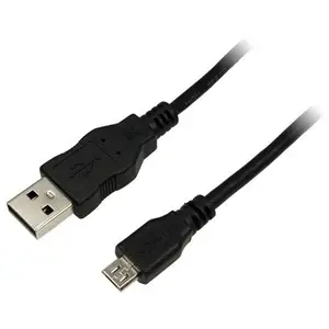 USB2.0 connectioncable micro A plug/micro B plug black 1,8m USB2.0 connectioncable micro A plug/micro B plug black 1,8m