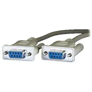Link-cable socket/socket D-sub 9/9-pol. shielded grey 3m Link-cable socket/socket D-sub 9/9-pol. shielded grey 3m