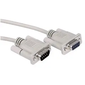 RS232 Kabel Stecker/Buchse D-Sub 9-pol. grau 3m RS232 Kabel Stecker/Buchse D-Sub 9-pol. grau 3m